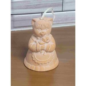 Red clay Kitten Windchime 